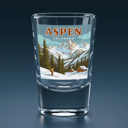  Aspen Colorado Shot Glas