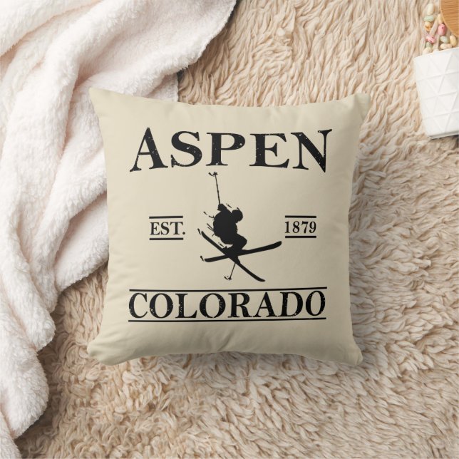 Aspen Colorado ski Kussen (Deken)