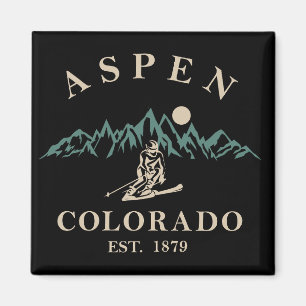 Aspen Colorado ski Magneet