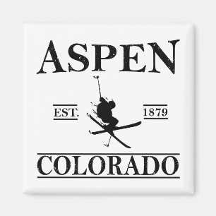 Aspen Colorado ski Magneet
