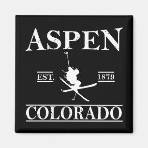 Aspen Colorado ski Magneet