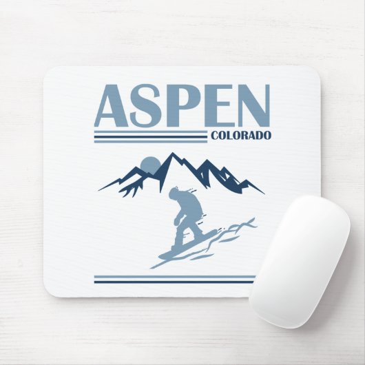 Aspen Colorado ski Muismat (Met muis)