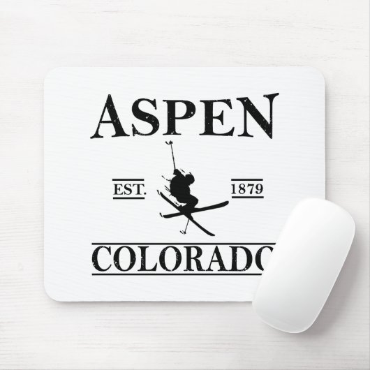 Aspen Colorado ski Muismat (Met muis)
