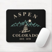 Aspen Colorado ski Muismat (Met muis)
