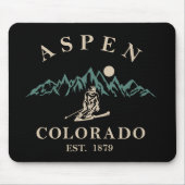 Aspen Colorado ski Muismat (Voorkant)