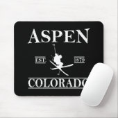 Aspen Colorado ski Muismat (Met muis)