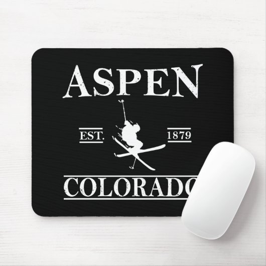 Aspen Colorado ski Muismat (Met muis)