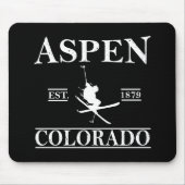 Aspen Colorado ski Muismat (Voorkant)