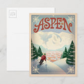 Aspen, Colorado | Ski Slopes Briefkaart (Voorkant / Achterkant)