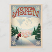 Aspen, Colorado | Ski Slopes Briefkaart (Voorkant)