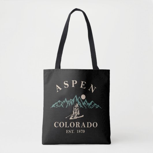 Aspen Colorado ski Tote Bag (Voorkant)