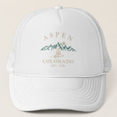 Aspen Colorado ski Trucker Pet (Voorkant)