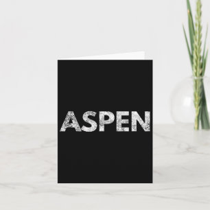 Aspen Colorado Skiën Snowboarden Backcountry Kaart
