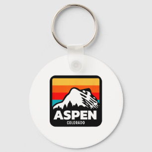 Aspen Colorado Skiën Snowboarden Family Trip Sleutelhanger