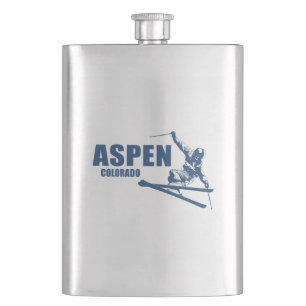 Aspen Colorado Skier Flacon