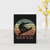 Aspen Colorado Snowboard Retro Sunset Kaart (Gele Bloem)