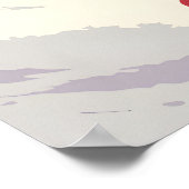 Aspen Colorado Snowboarden Reisposter Poster (Hoek)