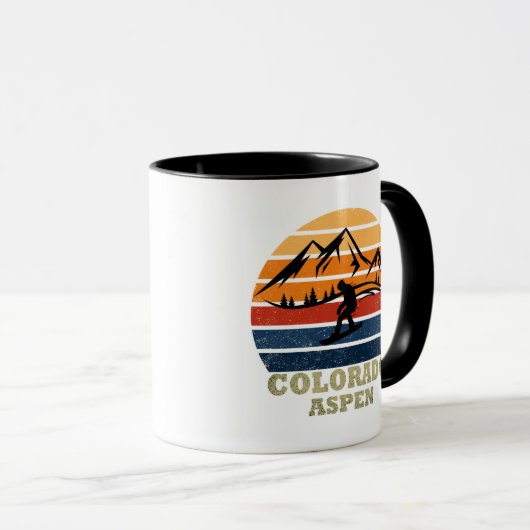 Aspen Colorado snowboarder Mok (Voorkant rechts)