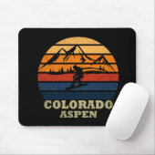 Aspen Colorado  snowboarder Muismat (Met muis)