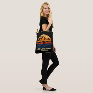 Aspen Colorado  snowboarder Tote Bag