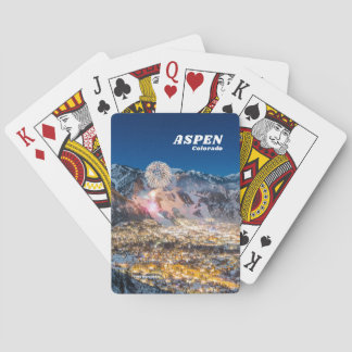 Aspen, Colorado-speelkaarten Pokerkaarten
