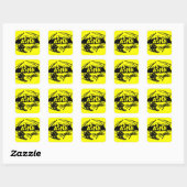 Aspen Colorado-stickers Vierkante Sticker (Vel)