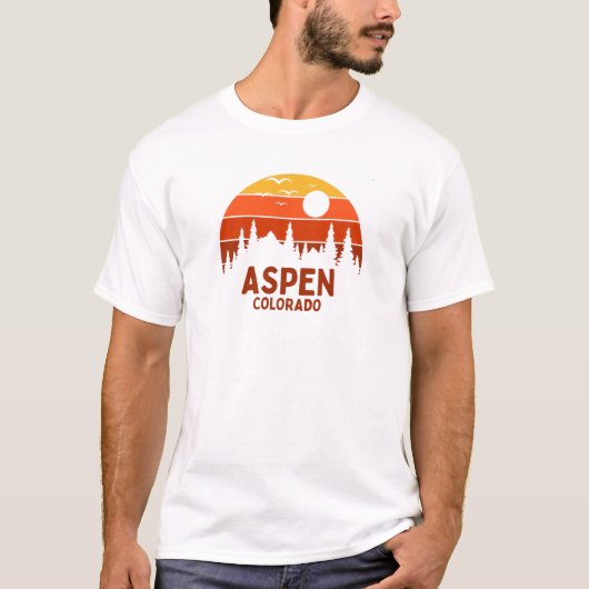 Aspen, Colorado T-shirt (Voorkant)