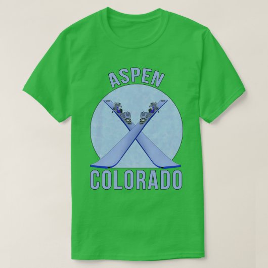 Aspen Colorado T-shirt (Design voorkant)
