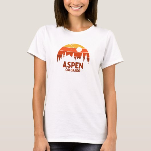 Aspen, Colorado T-shirt (Voorkant)