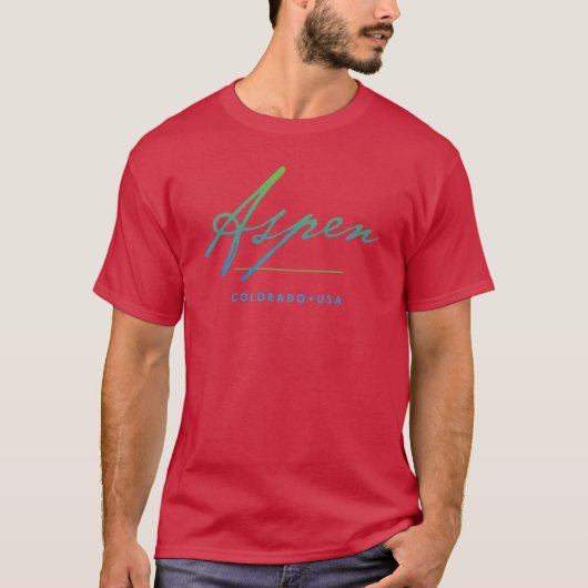 Aspen Colorado T-shirt (Voorkant)