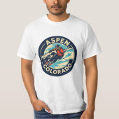 Aspen, Colorado T-shirt (Voorkant)