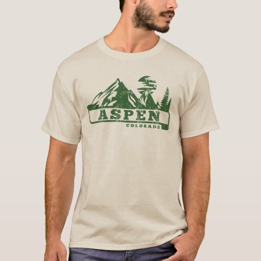 Aspen Colorado T-shirt (Voorkant)