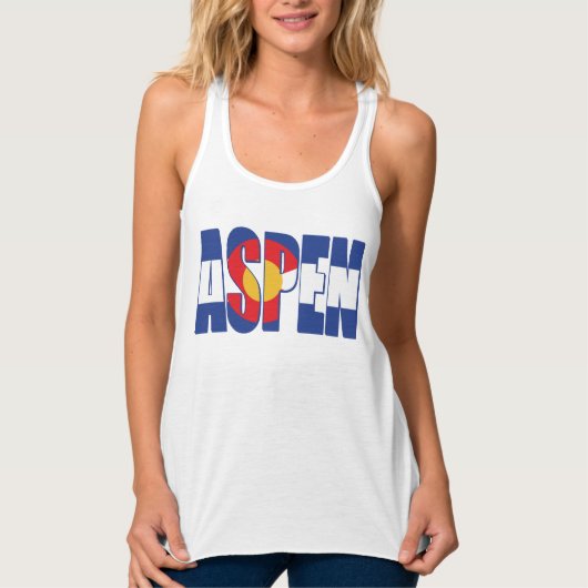 Aspen Colorado Tanktop (Voorkant)
