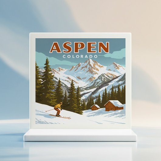  Aspen Colorado Tegeltje