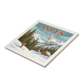  Aspen Colorado Tegeltje (Zijkant)
