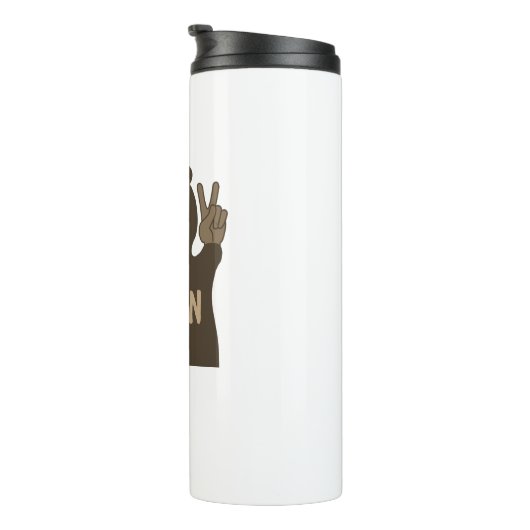 Aspen Colorado Vrede Beer Thermosbeker (Geroteerd rechts)