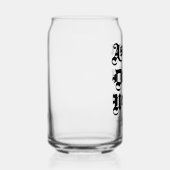 Aspen Daily News 16 oz. bedrukt blik Blikvorm Glas (Rechts)