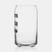 Aspen Daily News 16 oz. bedrukt blik Blikvorm Glas (Links)