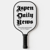 Aspen Daily News Paddle Board (Voorkant)