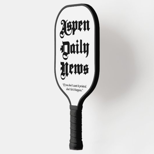Aspen Daily News Paddle Board (Links)