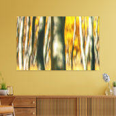 Aspen Forest Abstract Canvas Afdruk (Insitu (Woonkamer))