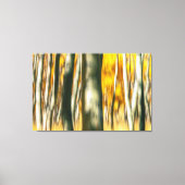 Aspen Forest Abstract Canvas Afdruk (Voorkant)