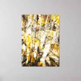 Aspen Forest Abstract Canvas Afdruk