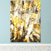 Aspen Forest Abstract Canvas Afdruk (Insitu (Houten vloer))