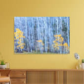 Aspen Forest Canvas Afdruk (Insitu (Woonkamer))