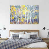 Aspen Forest Canvas Afdruk (Insitu (Slaapkamer))