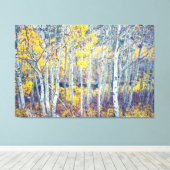 Aspen Forest Canvas Afdruk (Insitu (Houten vloer))