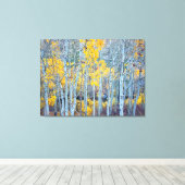 Aspen Forest Canvas Afdruk (Insitu (Houten vloer))