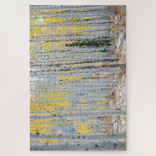 Aspen Forest in de Herfst Legpuzzel (Verticaal)