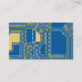 Aspen Gold en Prinses Blue Geek Technologie Visitekaartje (Achterkant)